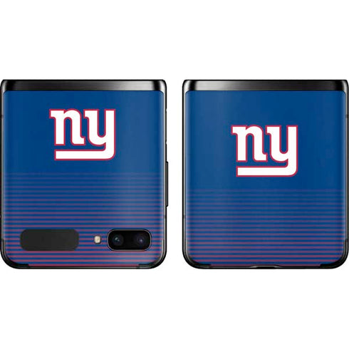 NFL New York Giants Breakaway Galaxy Z Flip Skin