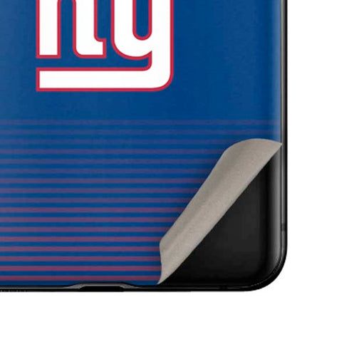 NFL New York Giants Breakaway Galaxy Z Flip Skin