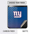 NFL New York Giants Breakaway Galaxy Z Flip Skin