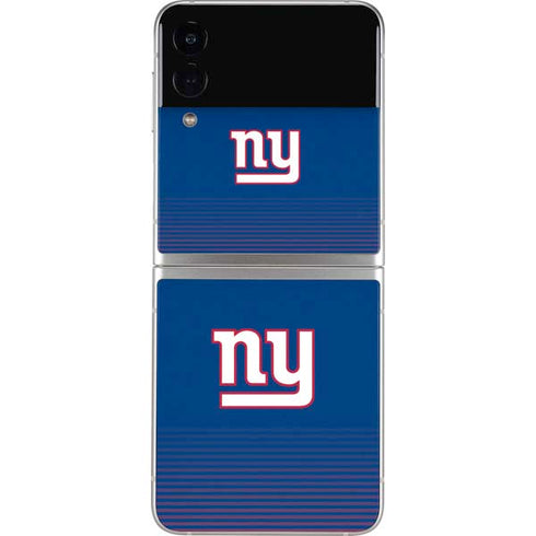 NFL New York Giants Breakaway Galaxy Z Flip3 5G Skin