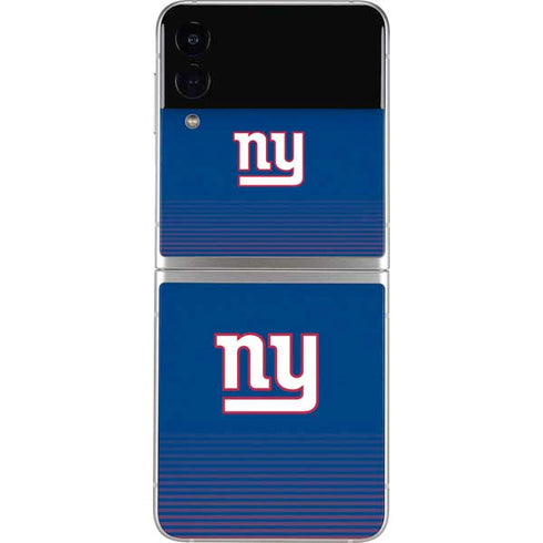 NFL New York Giants Breakaway Galaxy Z Flip4 5G Skin