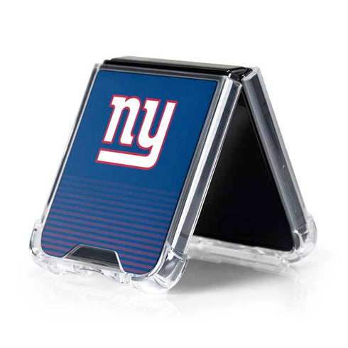 NFL New York Giants Breakaway Galaxy Z Flip5 5G Clear Case