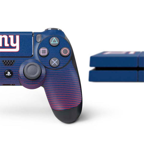 NFL New York Giants Breakaway PS4 Console and Controller Bundle Skin