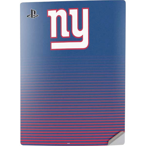 NFL New York Giants Breakaway PS5 Digital Edition Console Skin