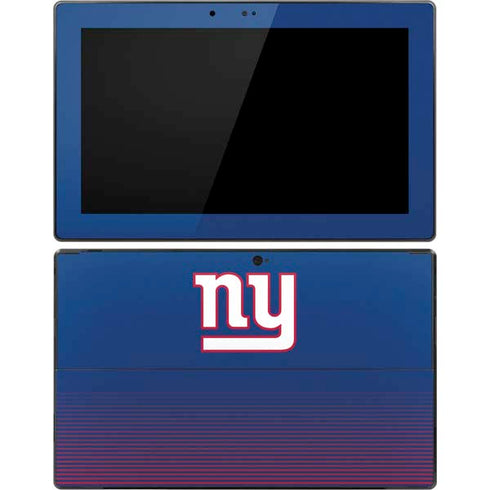 NFL New York Giants Breakaway Surface Pro Tablet Skin