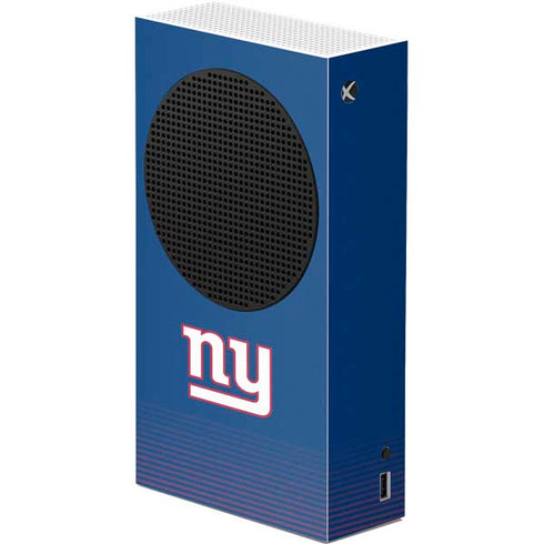 NFL New York Giants Breakaway Xbox Series S Console Skin