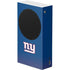 NFL New York Giants Breakaway Xbox Series S Console Skin