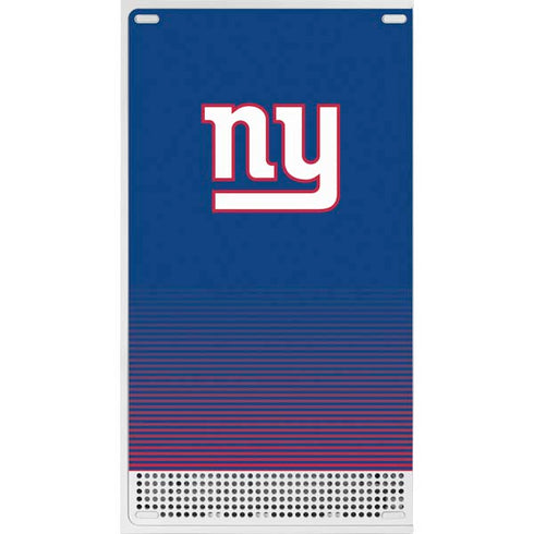 NFL New York Giants Breakaway Xbox Series S Console Skin