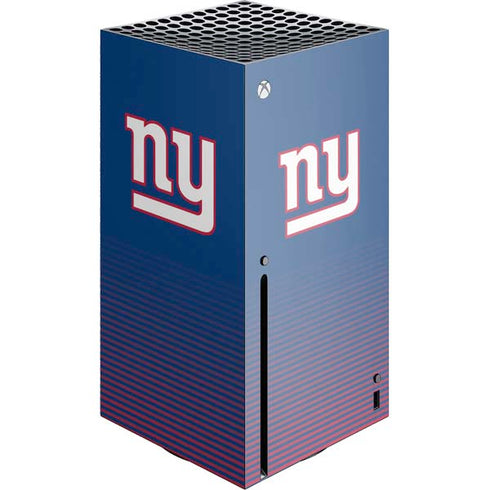 NFL New York Giants Breakaway Xbox Series X Console Skin