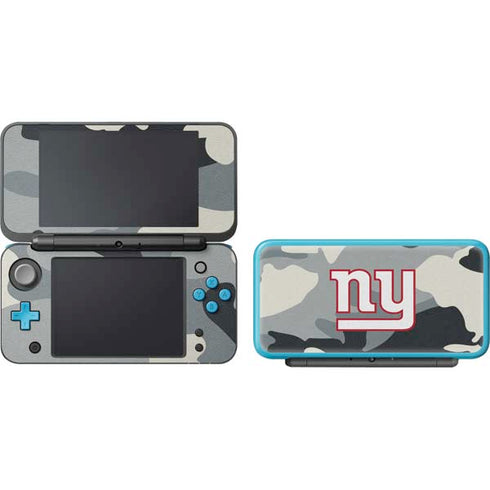 NFL New York Giants Camo Nintendo 2DS XL (2017) Skin