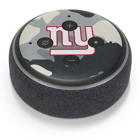 NFL New York Giants Camo Amazon Echo Dot Skin