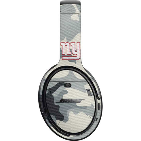 NFL New York Giants Camo Bose QuietComfort 35 II Headphones Skin