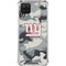 NFL New York Giants Camo Galaxy A12 Clear Case