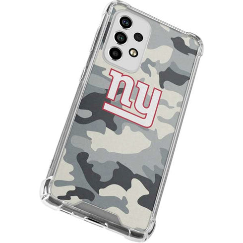 NFL New York Giants Camo Galaxy A33 5G Clear Case