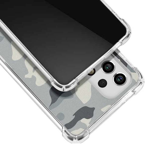 NFL New York Giants Camo Galaxy A53 5G Clear Case