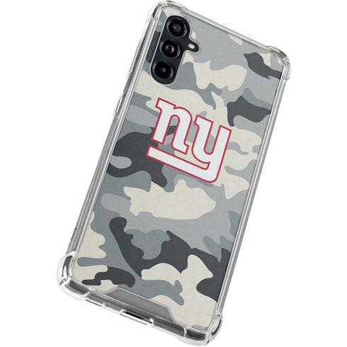 NFL New York Giants Camo Galaxy A54 5G Clear Case