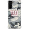 NFL New York Giants Camo Galaxy S21 FE Clear Case