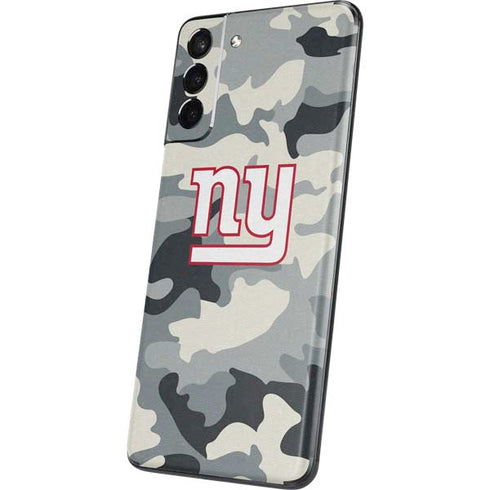 NFL New York Giants Camo Galaxy S21 Plus 5G Skin