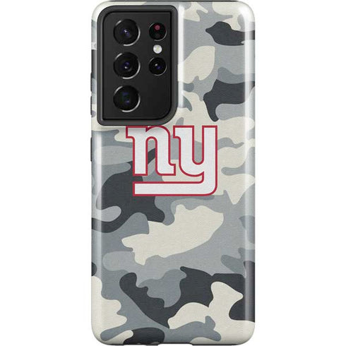 NFL New York Giants Camo Galaxy S21 Ultra 5G Pro Case