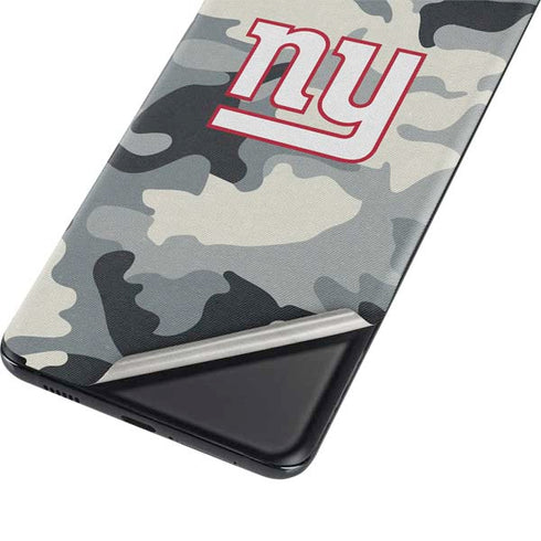 NFL New York Giants Camo Galaxy S21 Ultra 5G Skin