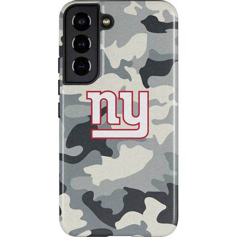 NFL New York Giants Camo Galaxy S22 Pro Case
