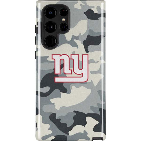 NFL New York Giants Camo Galaxy S22 Ultra Pro Case