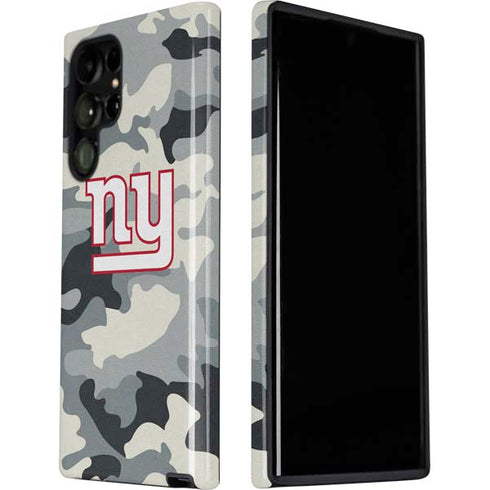 NFL New York Giants Camo Galaxy S22 Ultra Pro Case