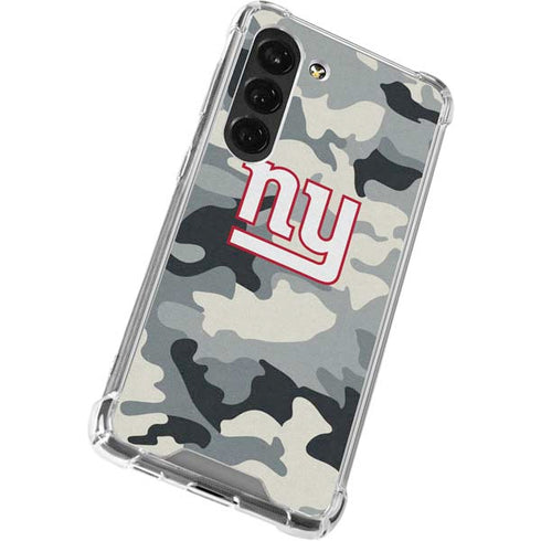 NFL New York Giants Camo Galaxy S23 Clear Case