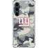 NFL New York Giants Camo Galaxy S23 FE Clear Case