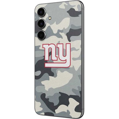NFL New York Giants Camo Galaxy S23 FE Skin