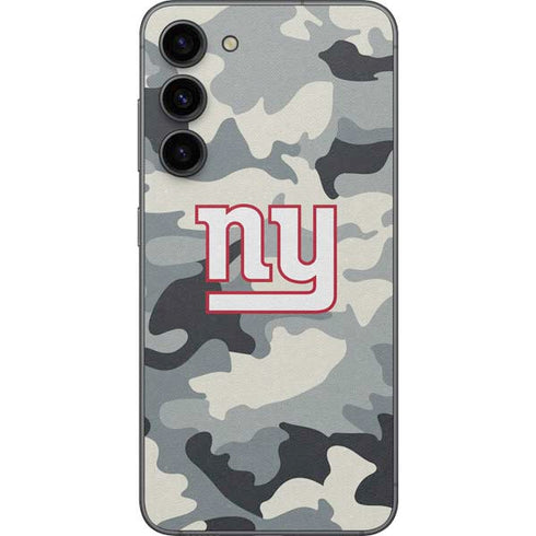 NFL New York Giants Camo Galaxy S23 Plus Skin