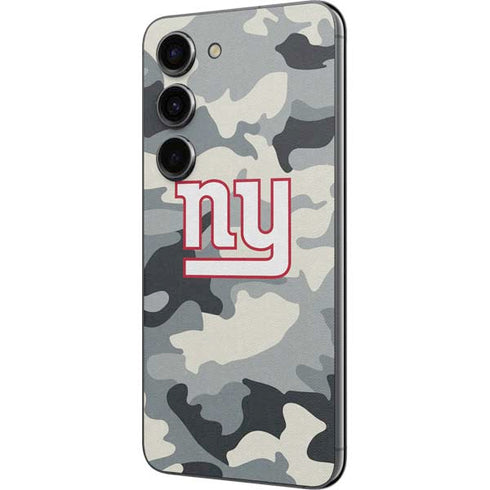 NFL New York Giants Camo Galaxy S23 Skin