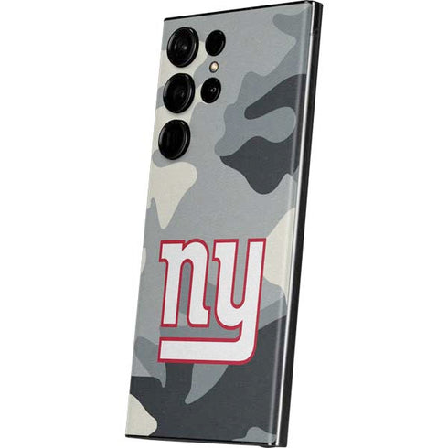 NFL New York Giants Camo Galaxy S23 Ultra Skin