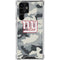 NFL New York Giants Camo Galaxy S24 Ultra Clear Case