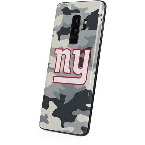 NFL New York Giants Camo Galaxy S9 Plus Skin