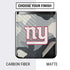 NFL New York Giants Camo Galaxy Z Flip Skin
