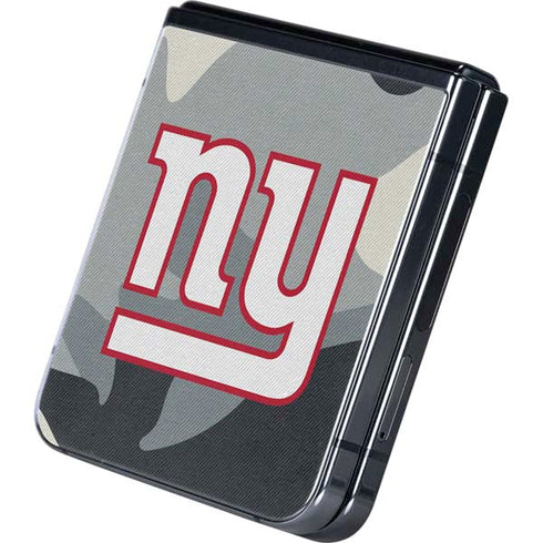 NFL New York Giants Camo Galaxy Z Flip5 5G Skin