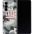 NFL New York Giants Camo Galaxy Z Fold4 5G Skin