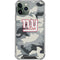 NFL New York Giants Camo iPhone 11 Pro Max Clear Case