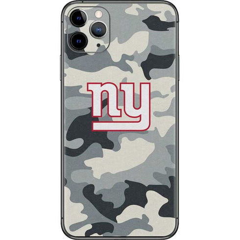 NFL New York Giants Camo iPhone 11 Pro Max Skin
