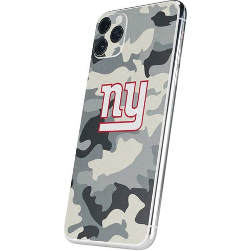 NFL New York Giants Camo iPhone 11 Pro Max Skin