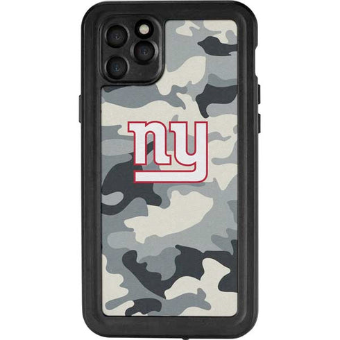 NFL New York Giants Camo iPhone 11 Pro Max Waterproof Case