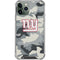 NFL New York Giants Camo iPhone 12 Pro Max Clear Case