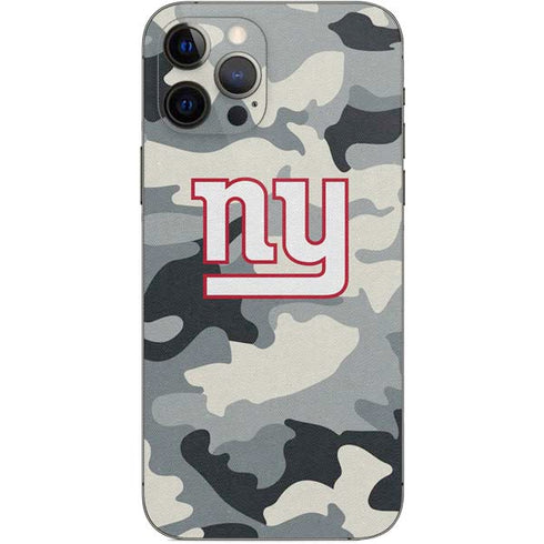 NFL New York Giants Camo iPhone 12 Pro Skin