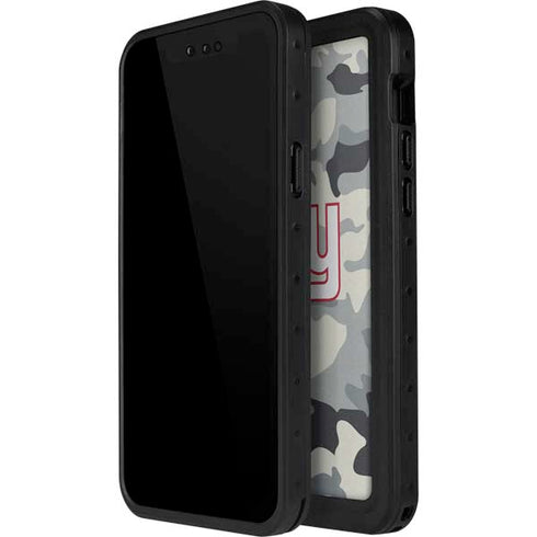NFL New York Giants Camo iPhone 12 Pro Waterproof Case