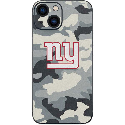 NFL New York Giants Camo iPhone 13 Mini Skin