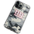 NFL New York Giants Camo iPhone 13 Pro Clear Case