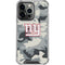 NFL New York Giants Camo iPhone 15 Pro Clear Case