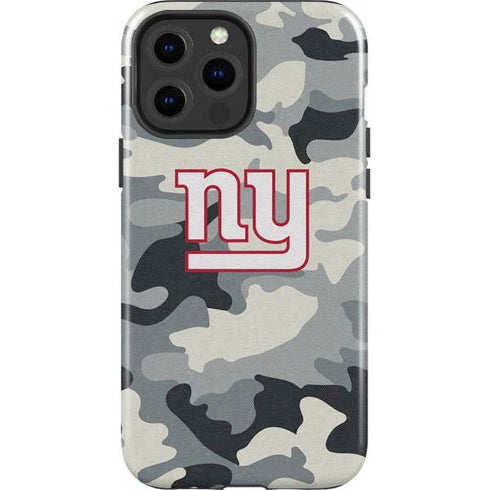 NFL New York Giants Camo iPhone 15 Pro Max Impact Case