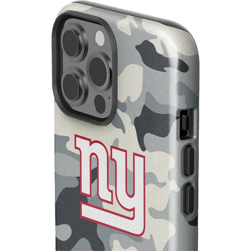 NFL New York Giants Camo iPhone 15 Pro Max Impact Case